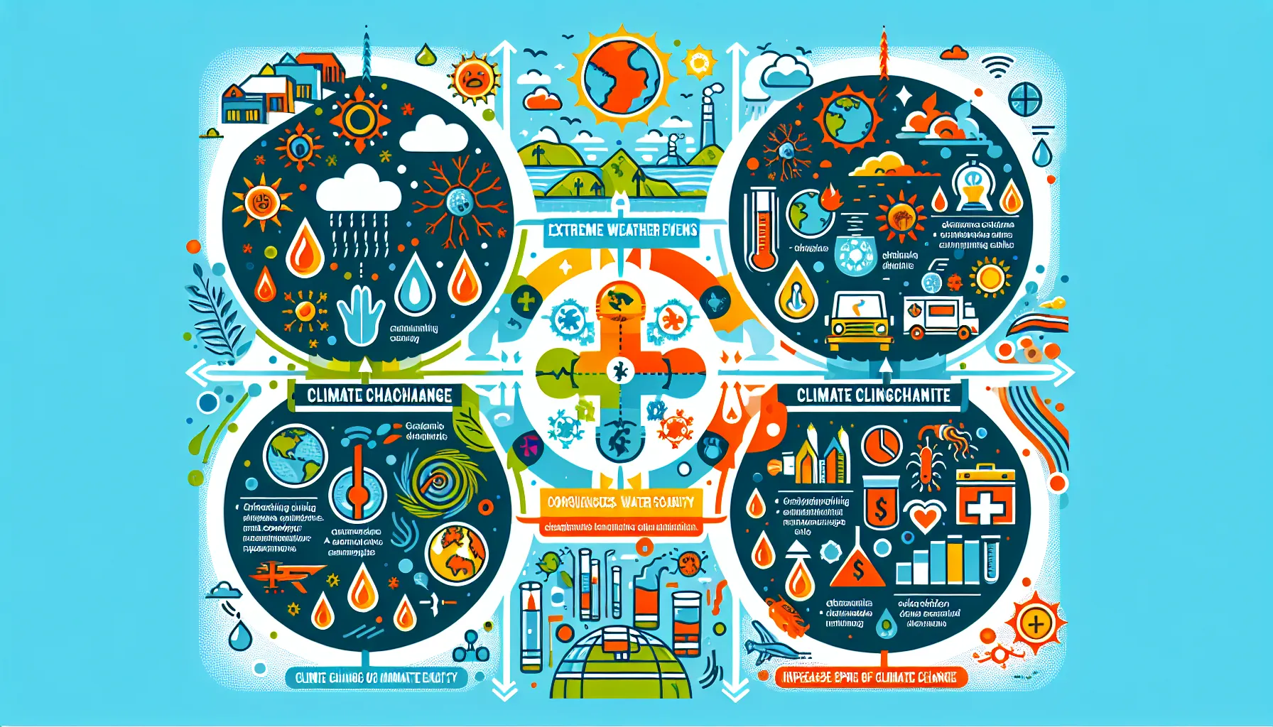 Climate change impact on human health