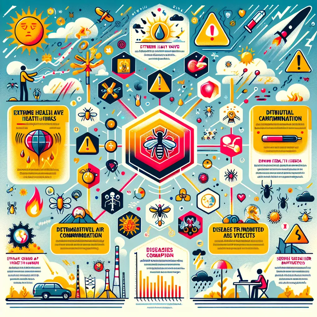 Climate change health risks