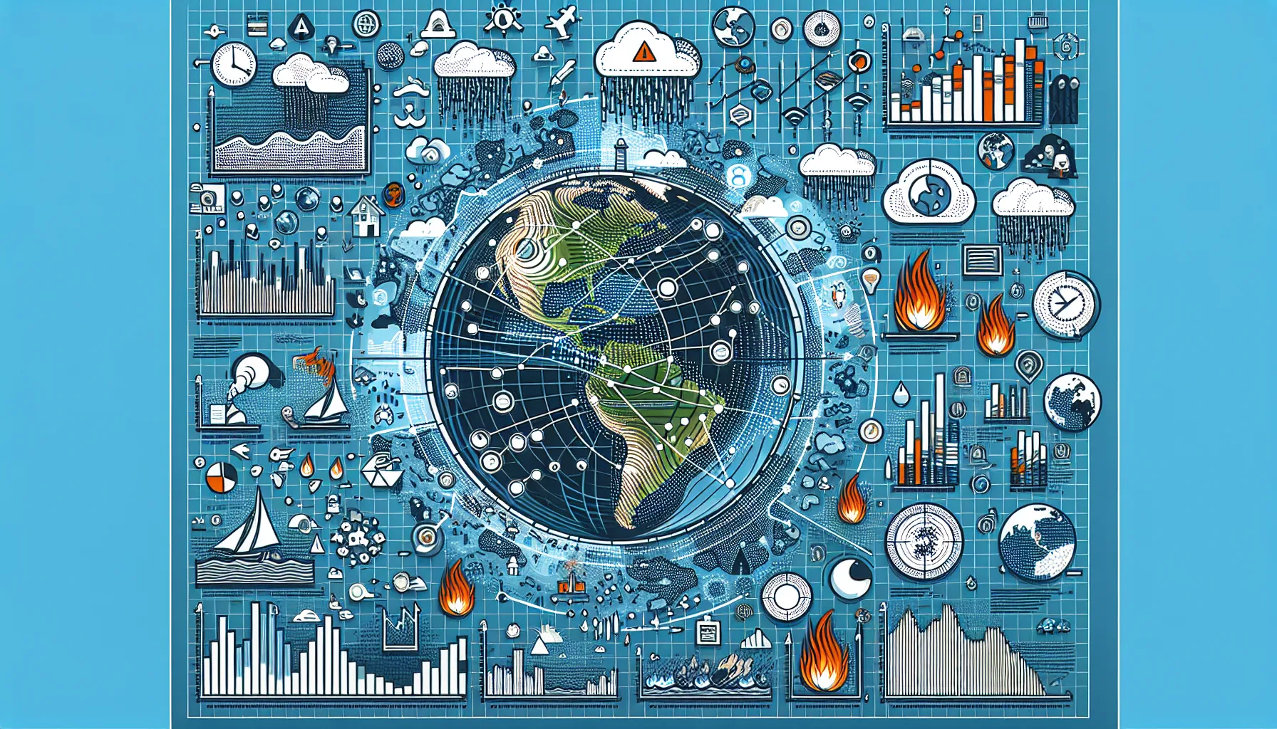 Climate change impact on natural disasters