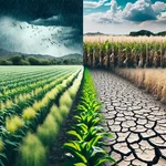 Climate change impact on rural farming