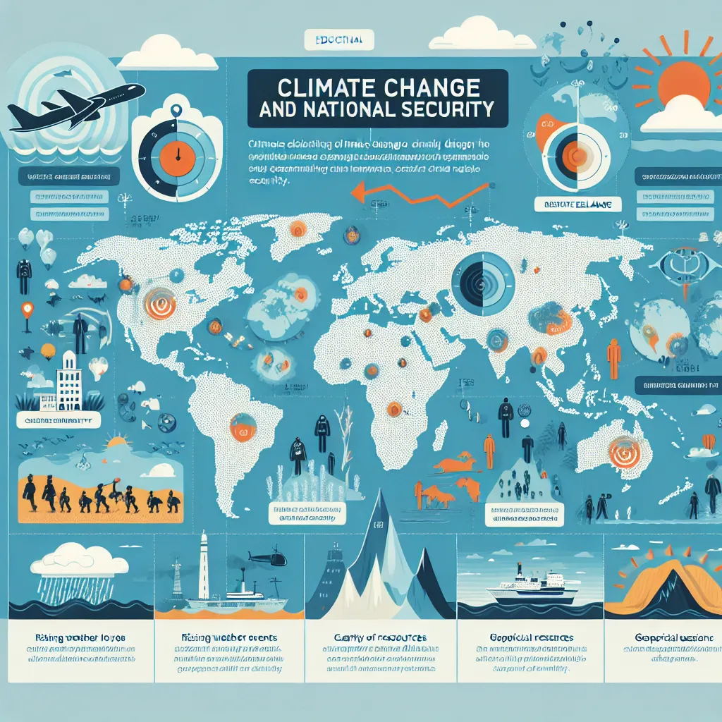 Climate change impact on national security