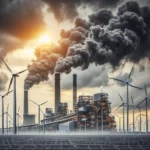 Coal-powered plant pollution