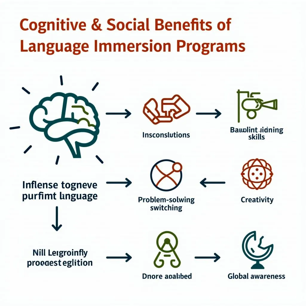 Cognitive benefits of language immersion