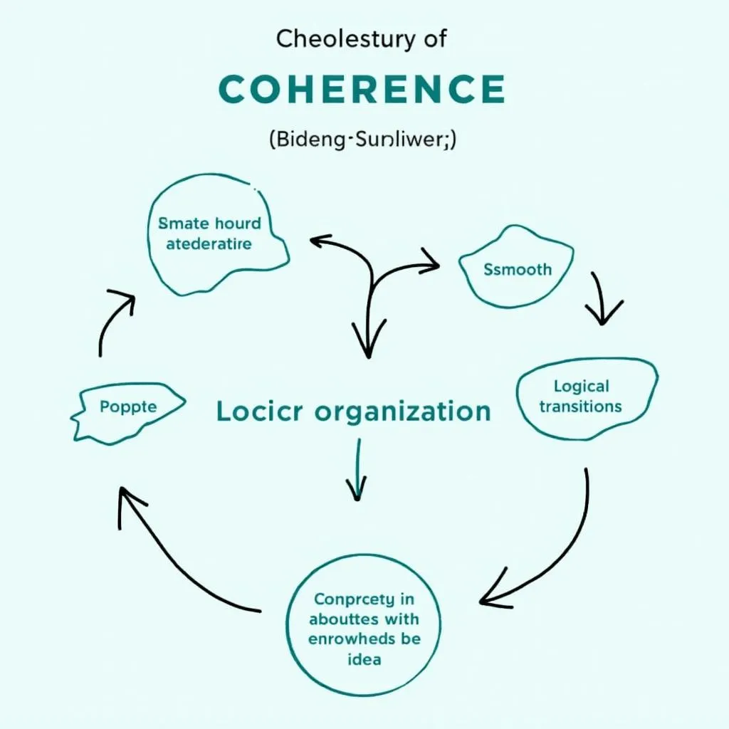 Coherence in IELTS Speaking Diagram