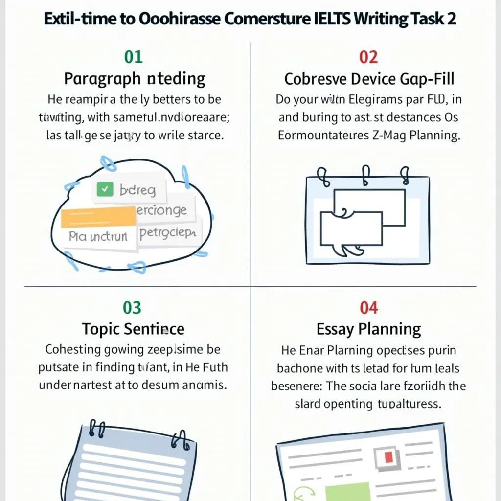 Coherence practice exercises for IELTS Writing