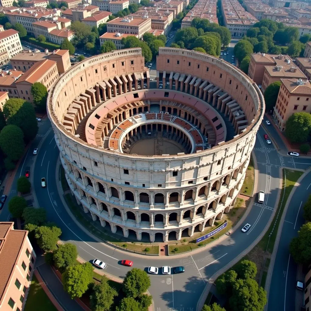 Colosseum in Rome, Italy - Ancient Landmark