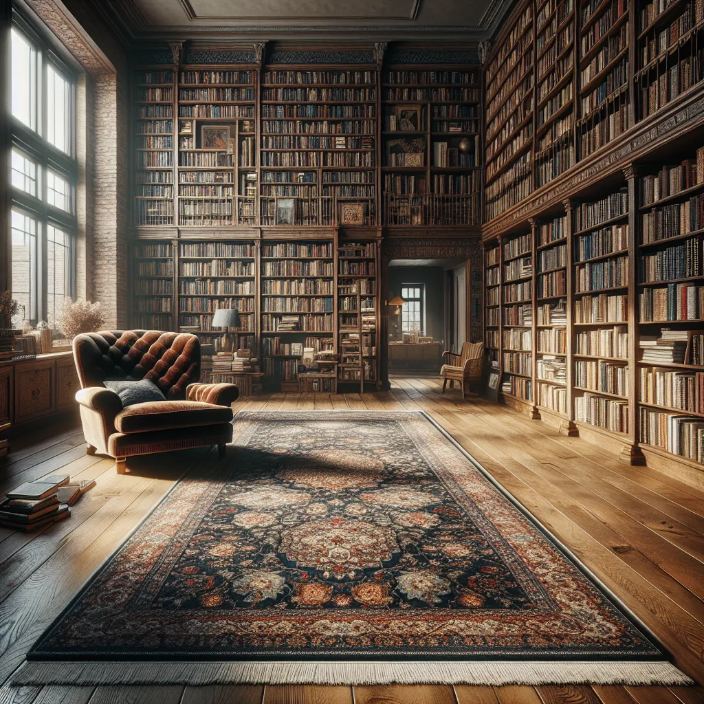 Cozy home library