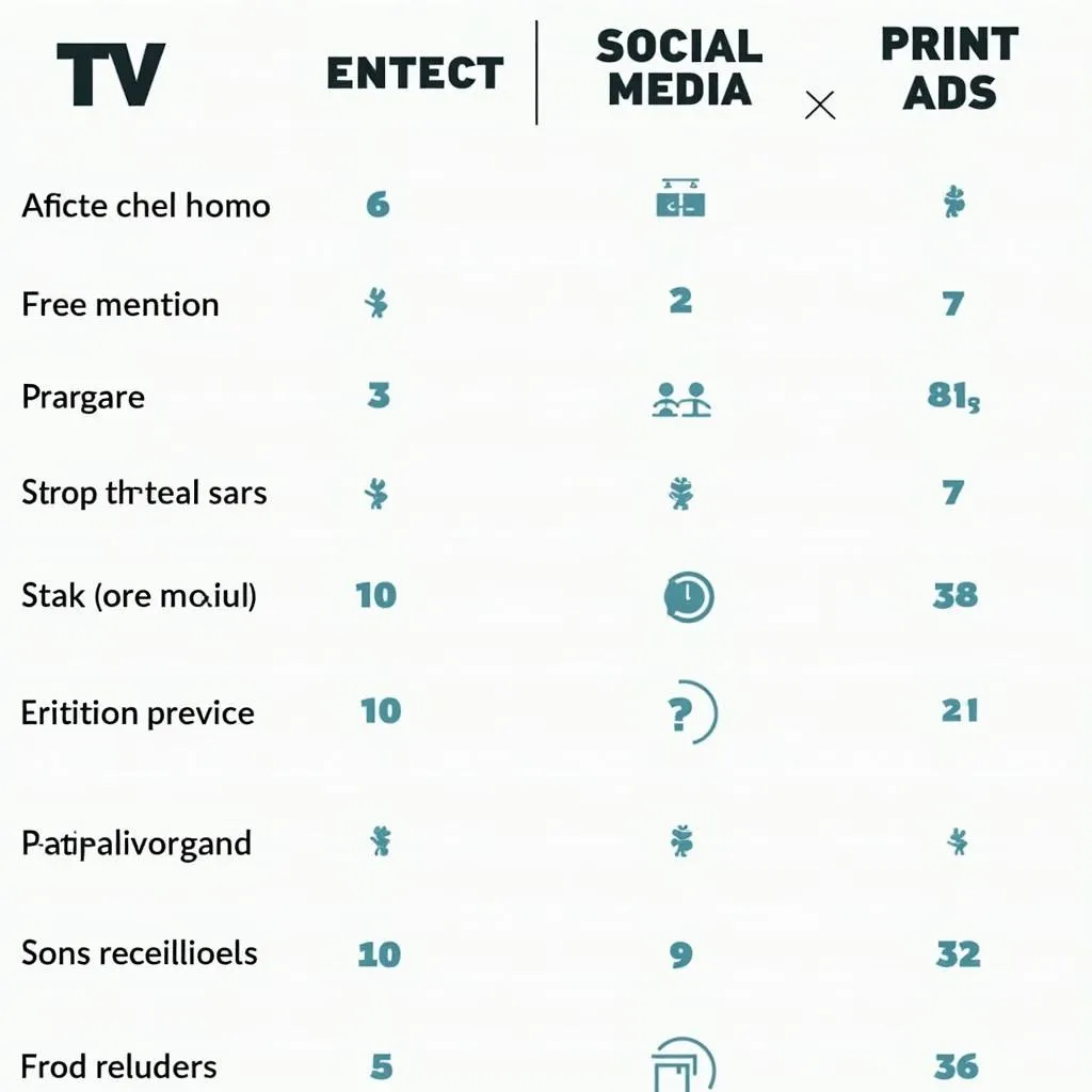 Consumer response to various advertising methods