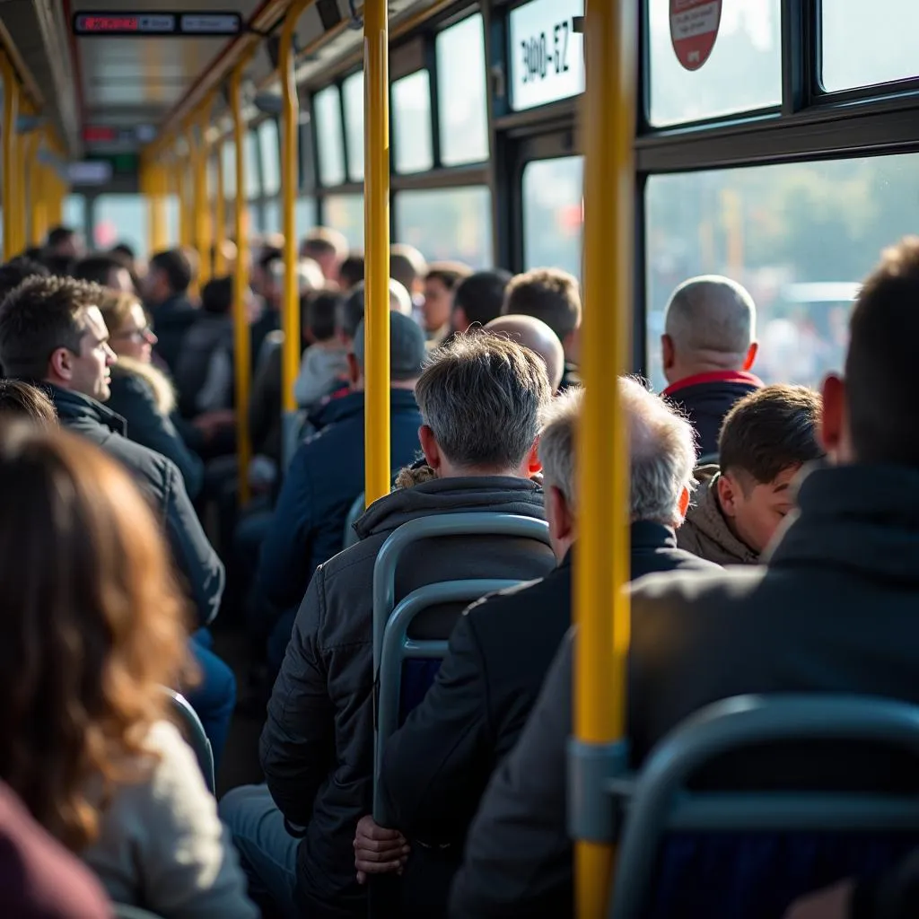 Crowded Bus