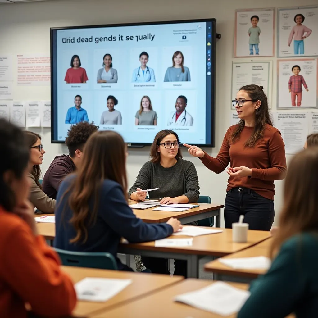 Cultural differences in teaching gender roles in education