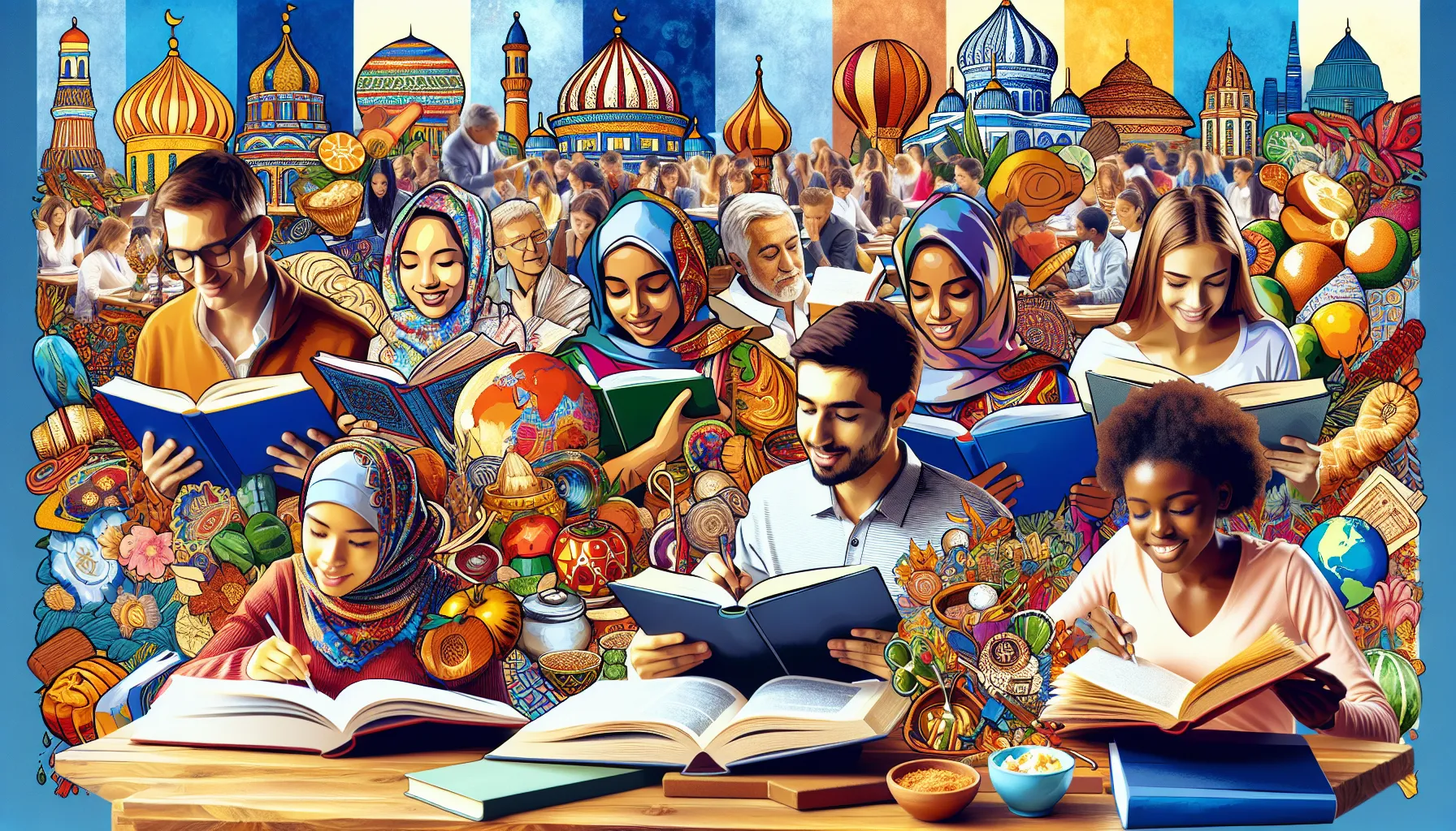 Cultural diversity represented in educational materials