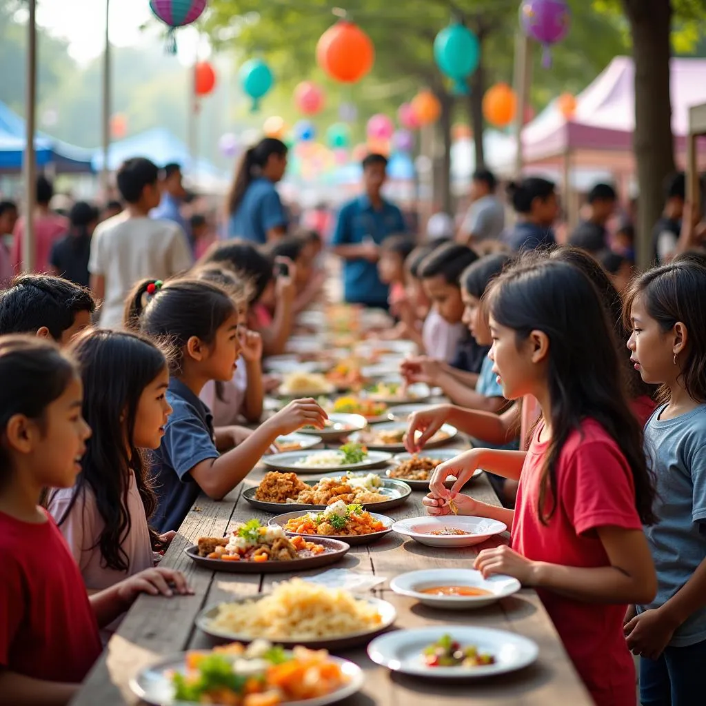 Cultural festival enhancing school community building