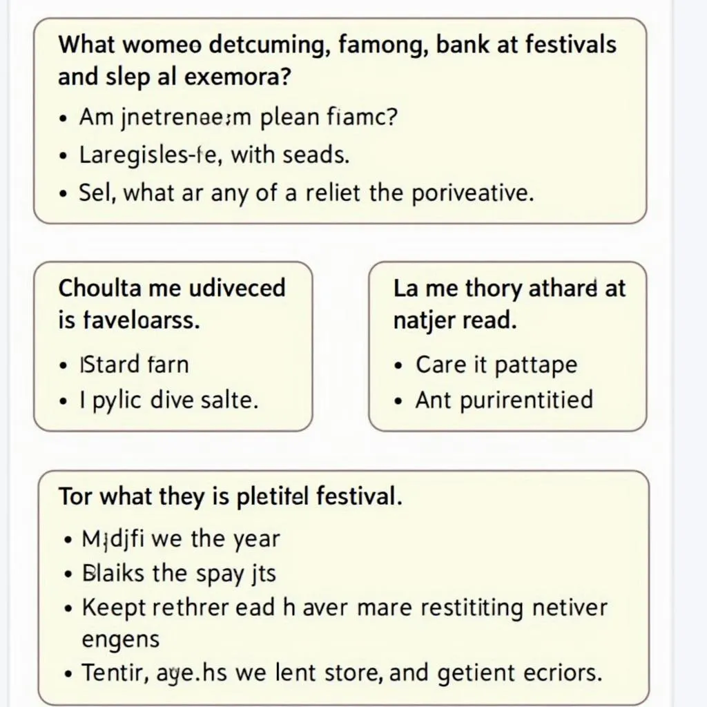 IELTS Speaking vocabulary flashcards for cultural festivals