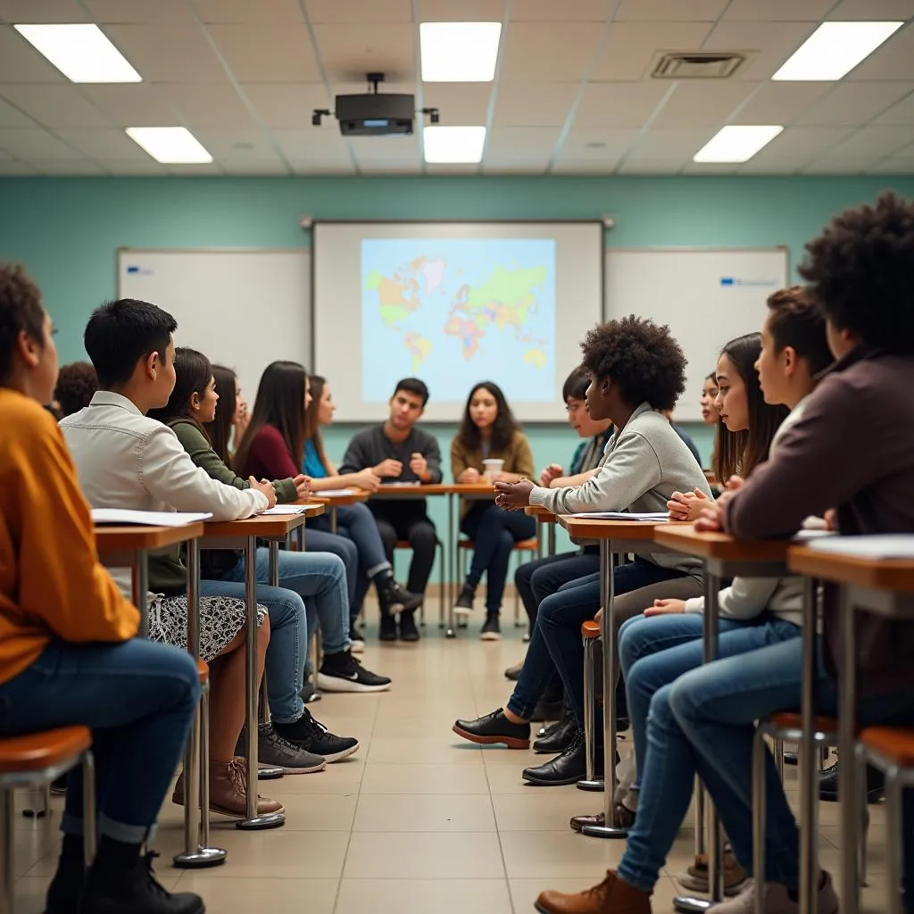 Cultural influences on classroom seating arrangements