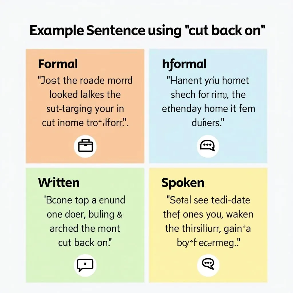 Examples of 'Cut back on' usage in different contexts