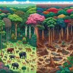 Deforestation impact on biodiversity