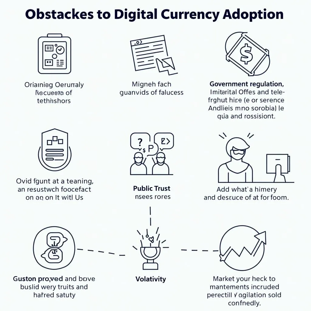 Challenges in adopting digital currencies