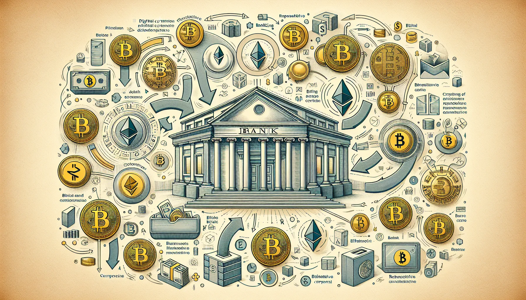 Impact of Digital Currencies on Banking