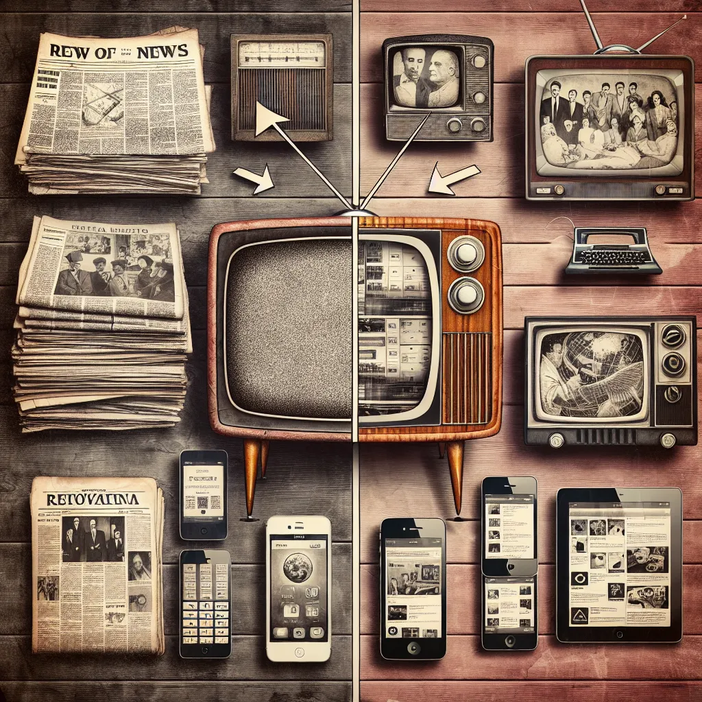 Digital technology impact on traditional media