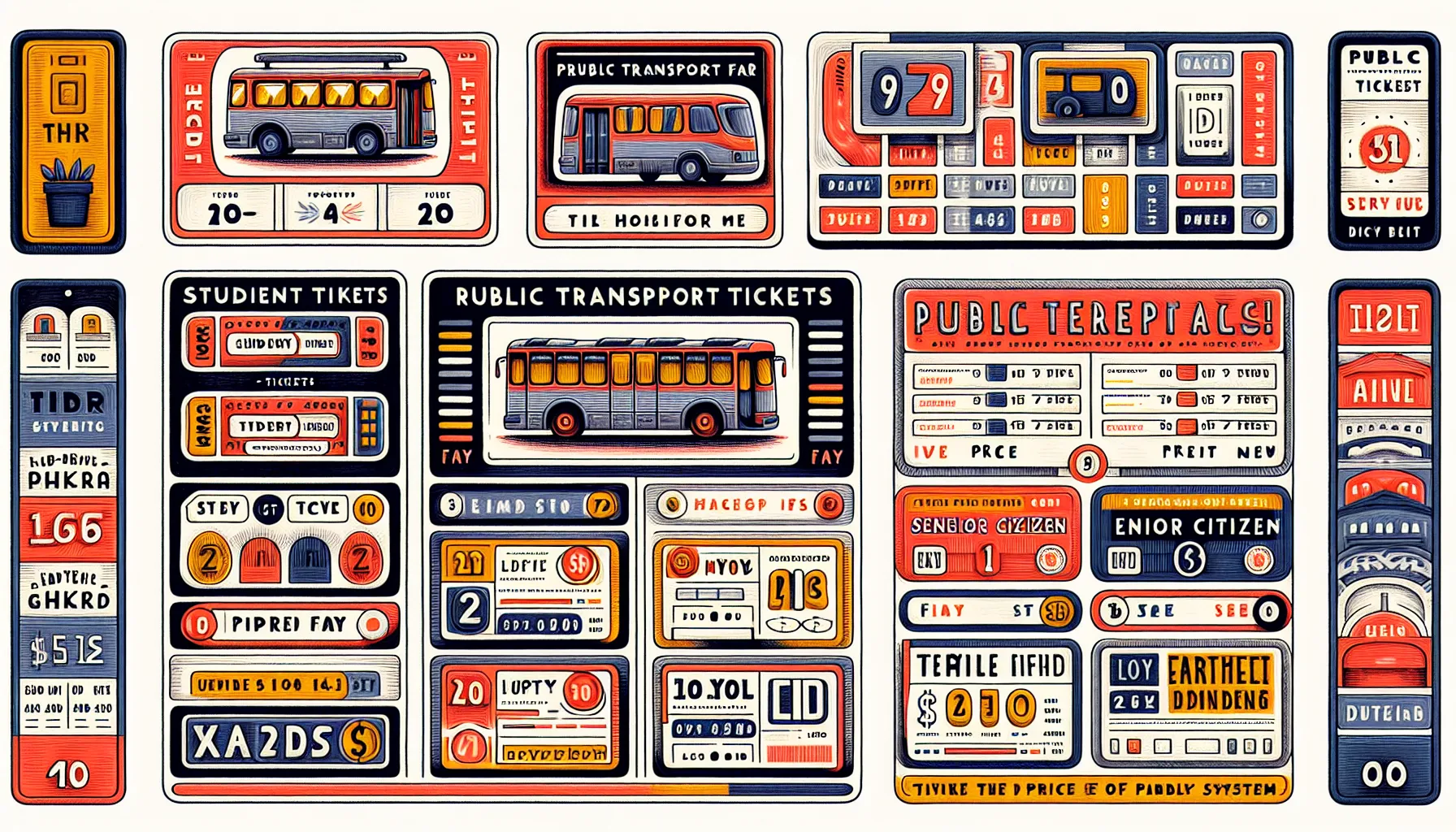 Discounted public transport tickets