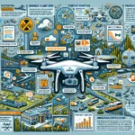 Drone regulation infographic