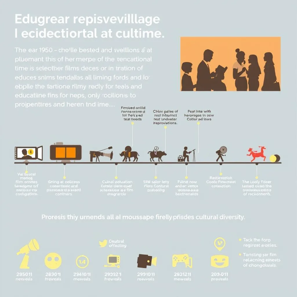 Evolution of educational films addressing cultural diversity