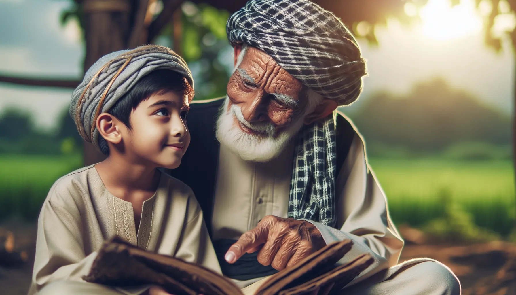 Elder Teaching Storytelling