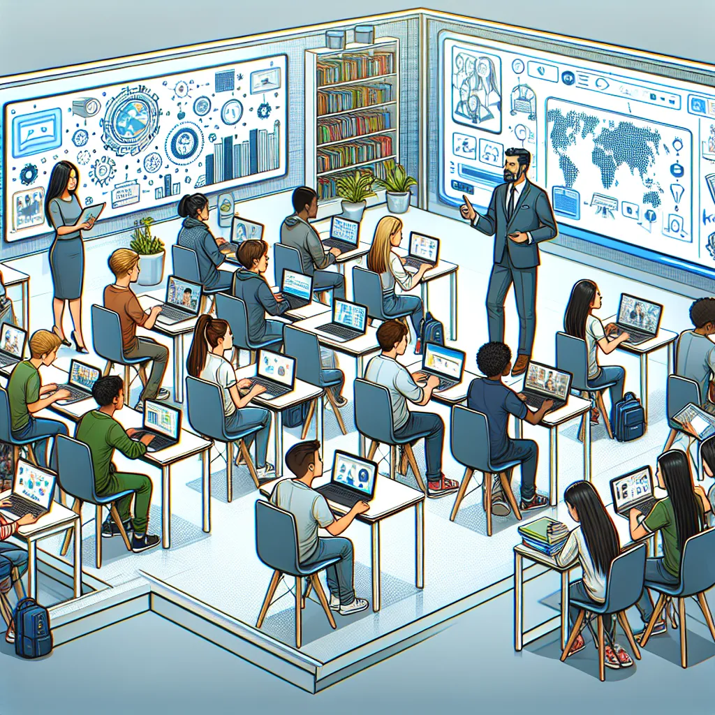 E-learning transforming traditional classroom