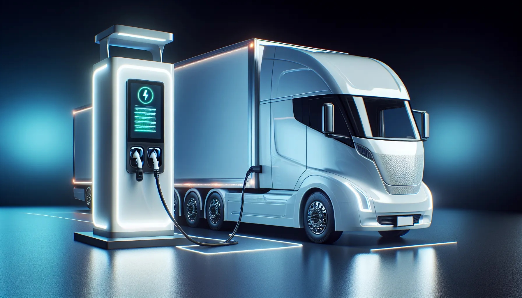 Electric Truck Charging Station