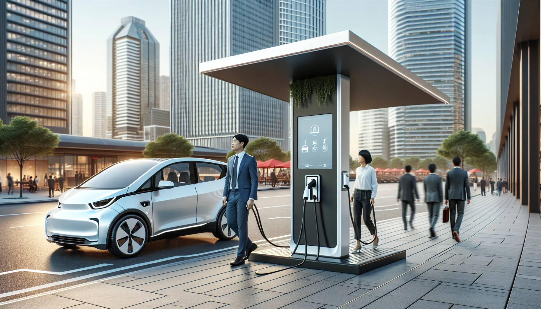 Electric Vehicle Charging Station