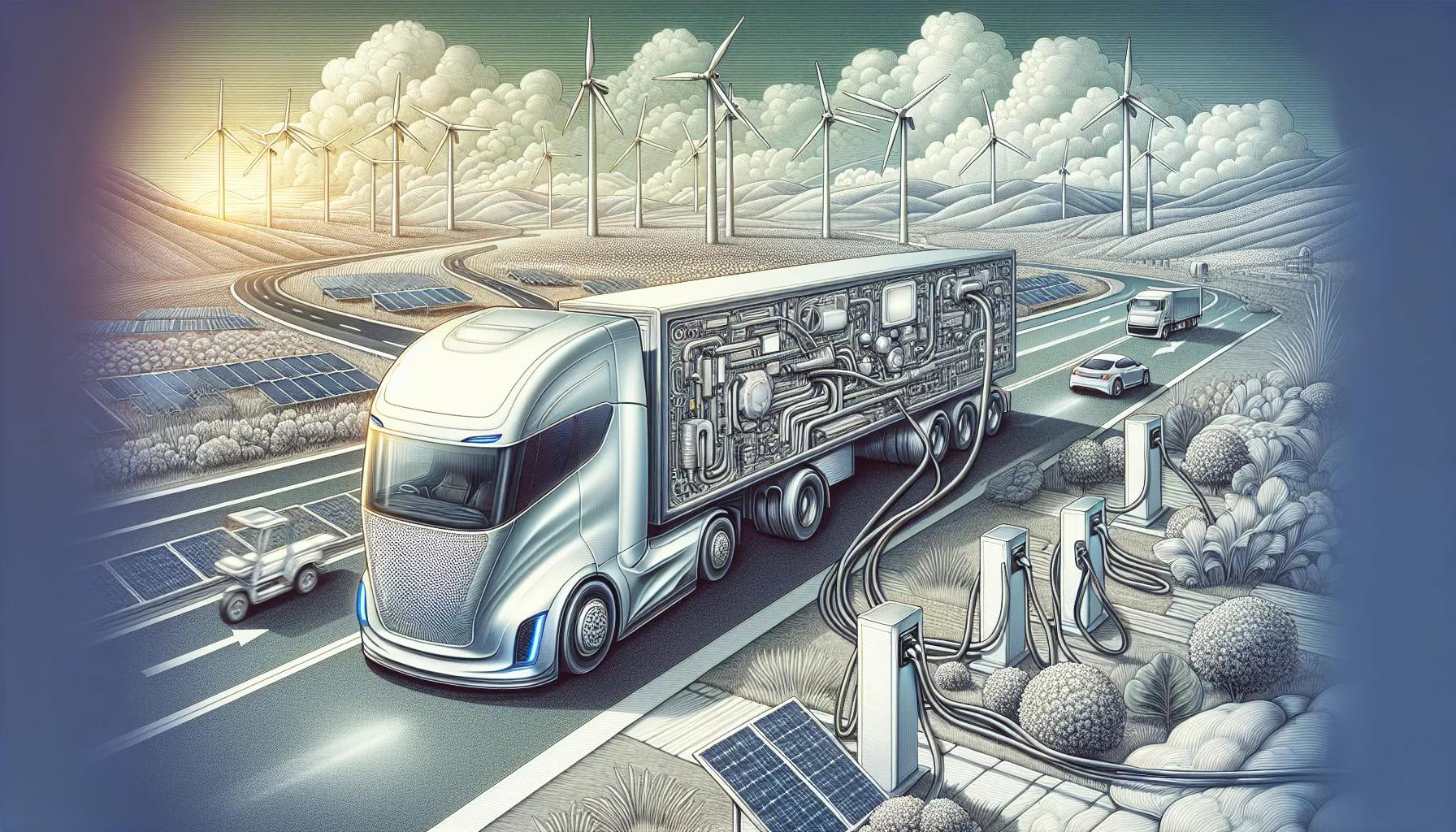 Electric trucks for long-haul transport