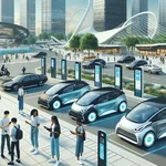 Electric vehicles in car-sharing services