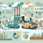 Electric vehicles reducing emissions