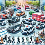 Electric vehicles improving public safety