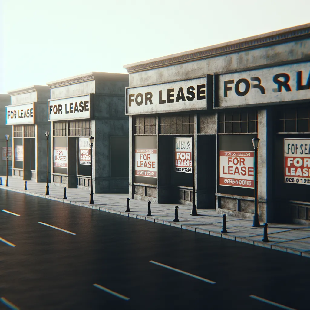 Empty Retail Storefronts