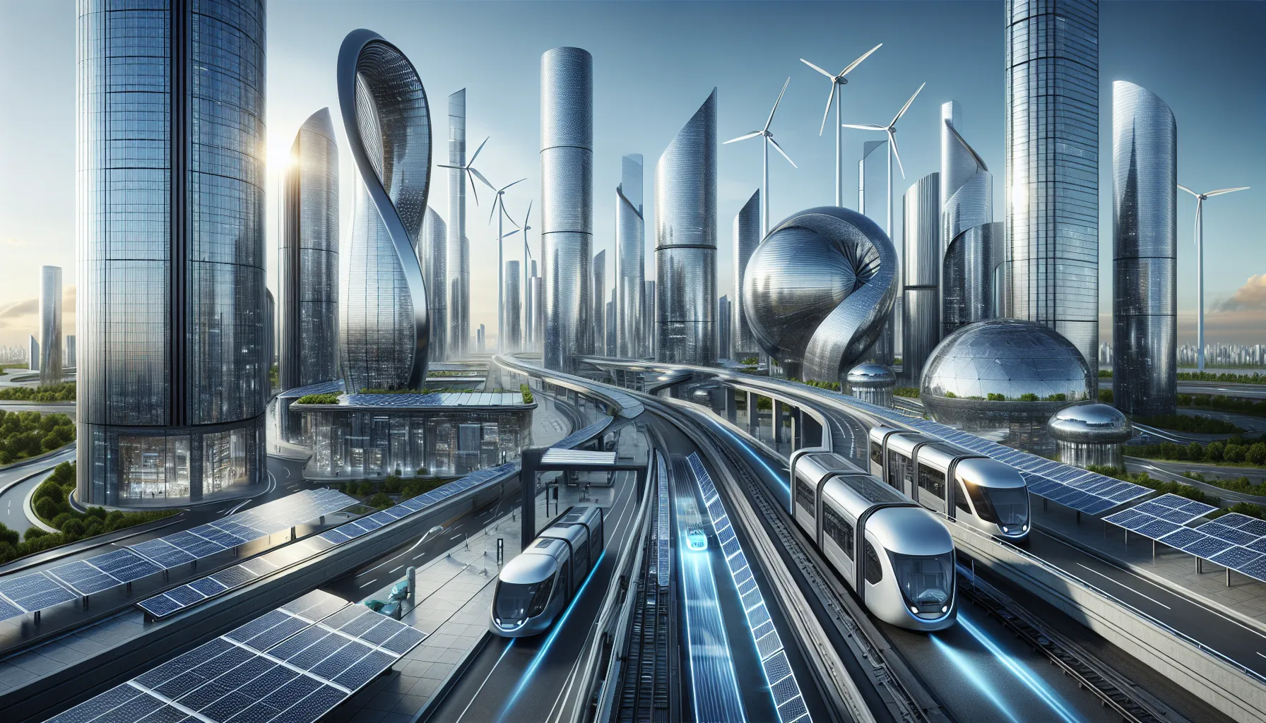 Energy-efficient city infrastructure