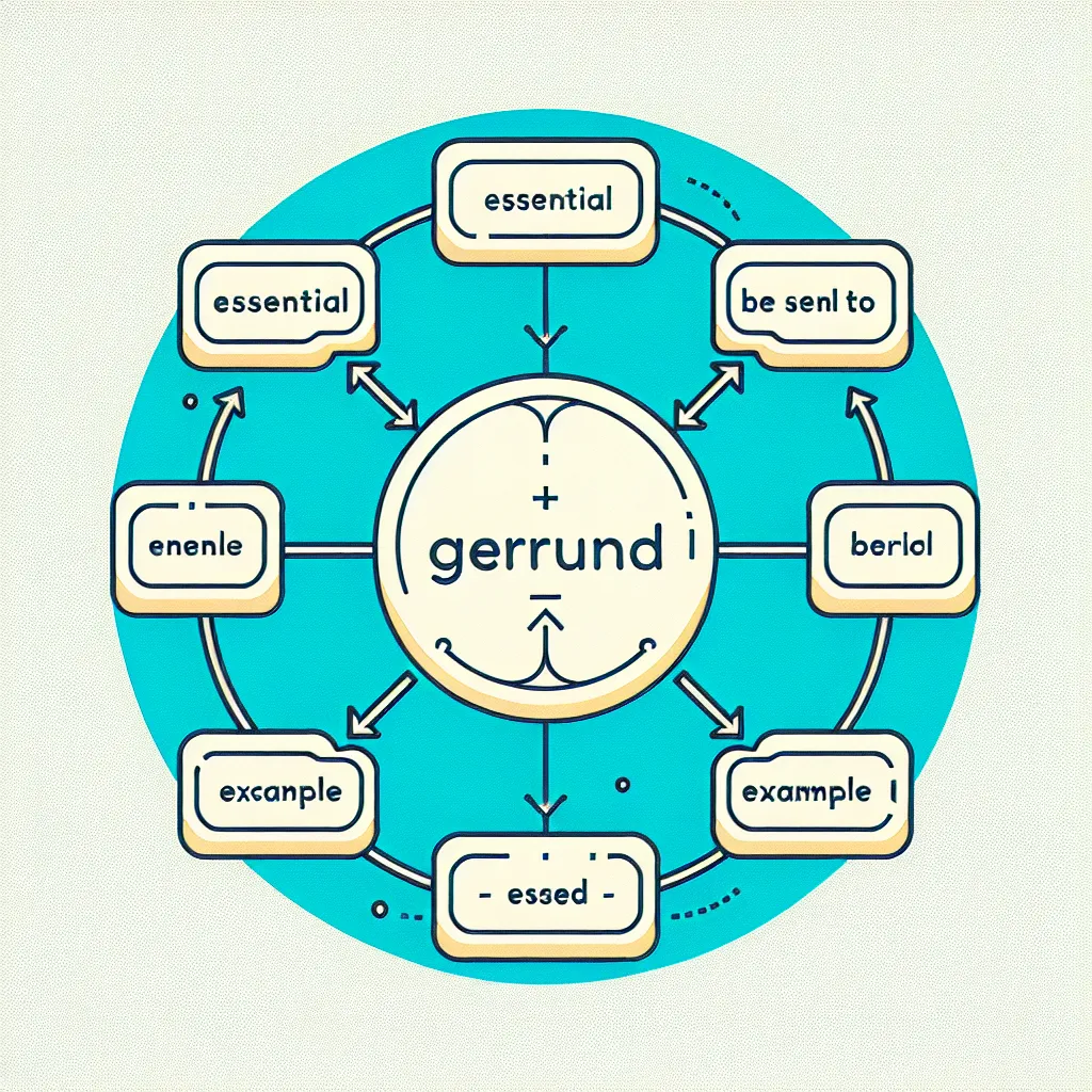 Essential to gerund structure