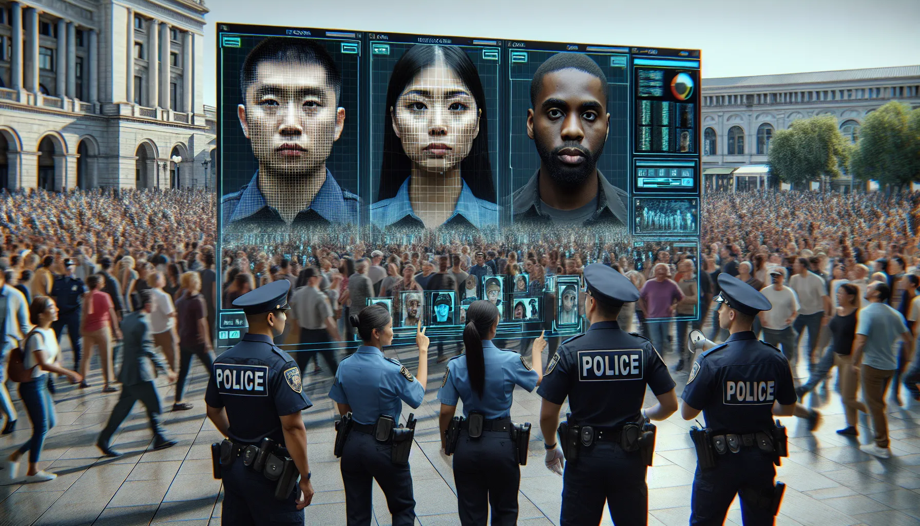 Law enforcement using facial recognition