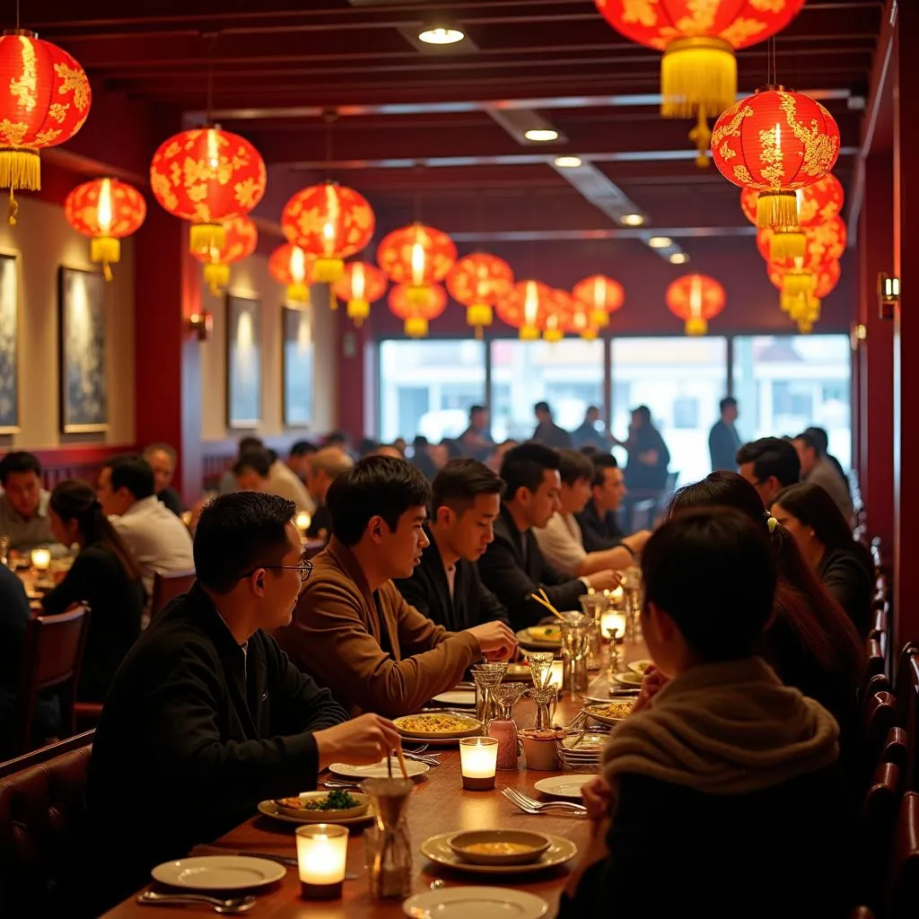 The Golden Dragon: A famous Chinese restaurant