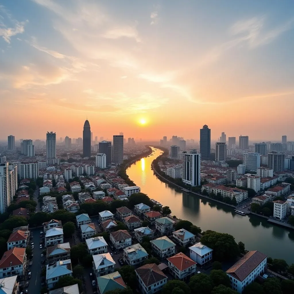 Famous landmarks in Ho Chi Minh City