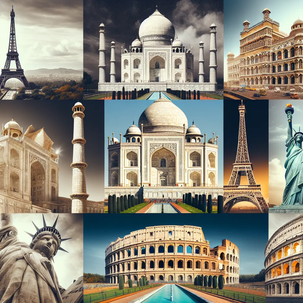 Famous buildings and monuments