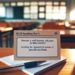 IELTS Speaking Cue Card