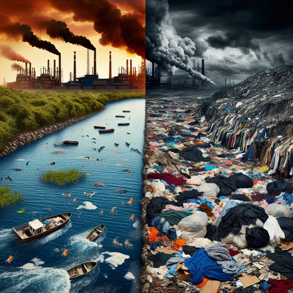 Fashion industry pollution