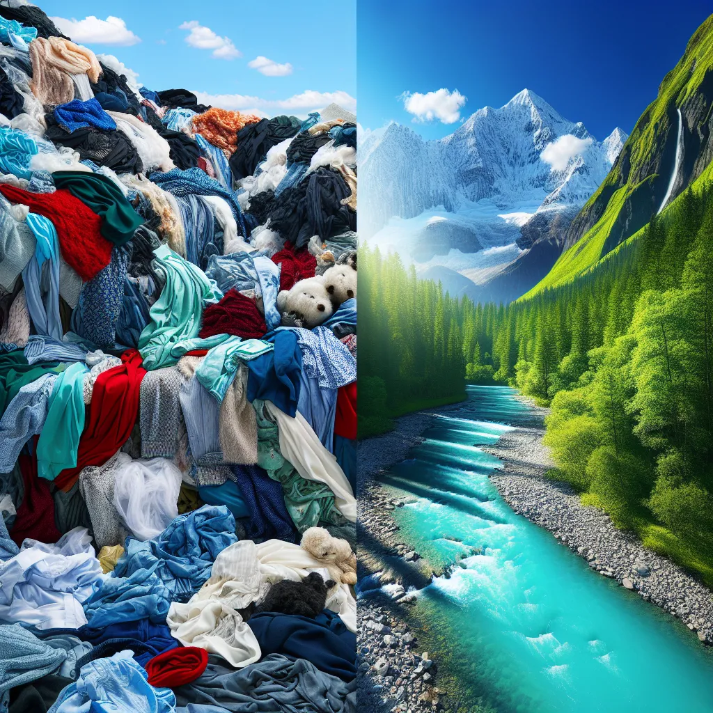 Fashion industry waste and environmental impact