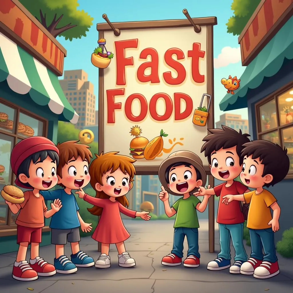 Fast food advertising impact on children's eating habits