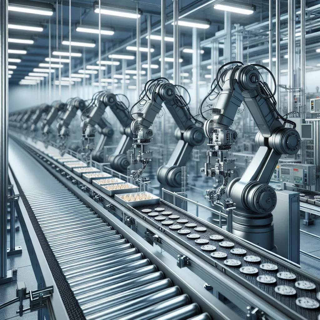 Automated food production line