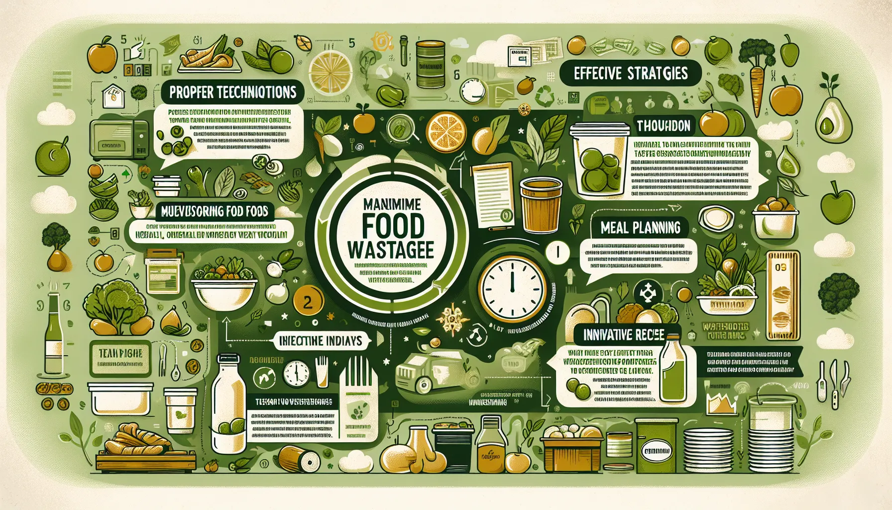 Practical food waste reduction techniques