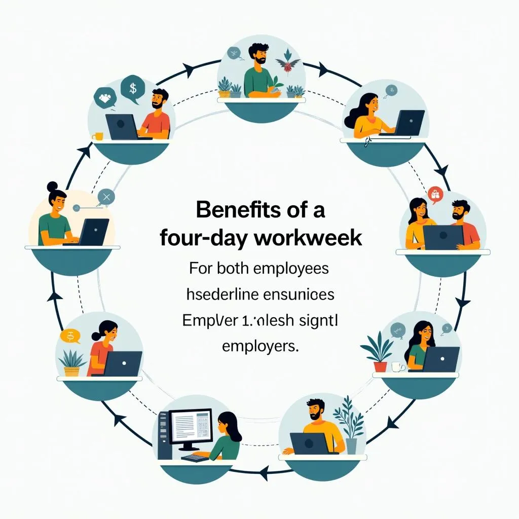 Benefits of a four-day workweek