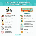 Benefits and drawbacks of free public transport