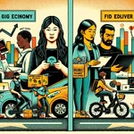 Gig Economy Illustration